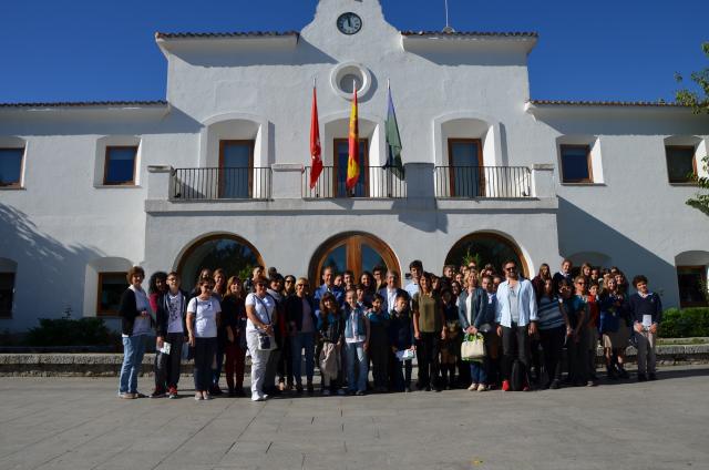 Villanueva de la Cañada recibe esta semana la visita de alumnos de cuatro países europeos