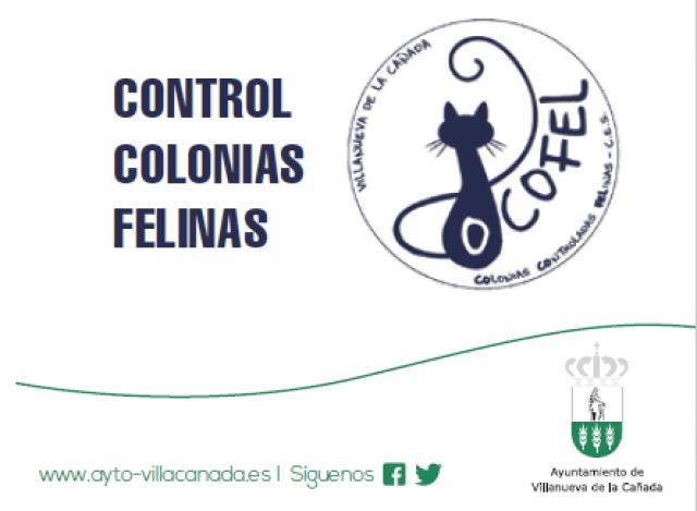 En marcha una campaña informativa en Villanueva de la Cañada sobre las Colonias Controladas Felinas