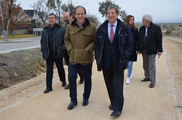 Abierta al público la Senda Ciclable Rústica Norte en Villanueva de la Cañada