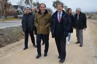 Abierta al público la Senda Ciclable Rústica Norte en Villanueva de la Cañada