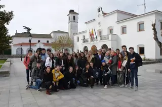 Estudiantes del municipio francés Le Vésinet visitan Villanueva de la Cañada