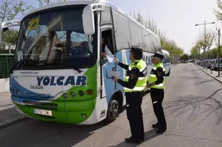 Campaña de Vigilancia del Transporte Escolar en el municipio