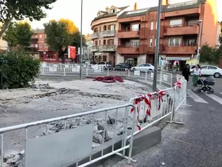 Ciudadanos Villanueva de la Cañada critica la 'falta de previsión, señalización y accesibilidad' de las obras en el municipio