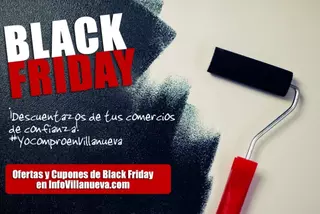 El Black Friday llega a los comercios de Villanueva con descuentos hasta el 70%