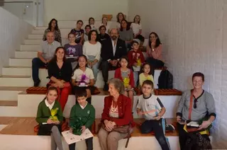 Entrega de premios a los participantes en el juego “Pasaporte Lector”