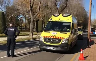 Accidente laboral grave en Villanueva de la Cañada