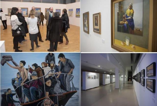 La pintura, protagonista de las primeras exposiciones del año en Villanueva de La Cañada
