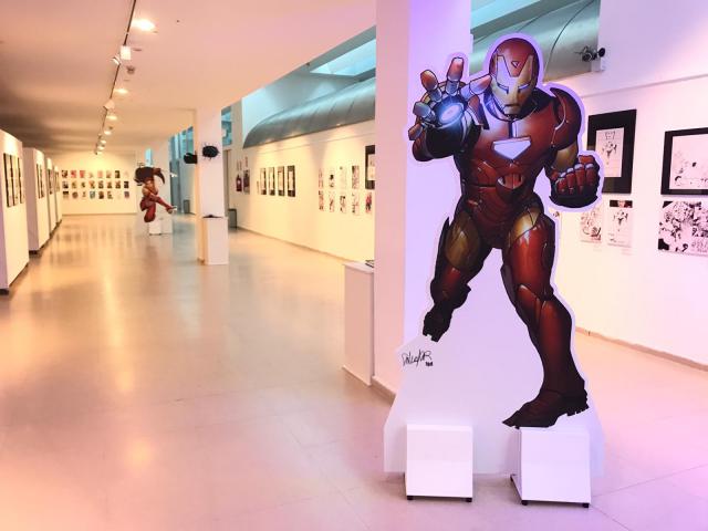 La pintura y el cómic protagonizan las exposiciones de febrero en Villanueva de La Cañada
