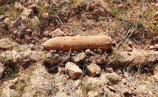 La Guardia Civil detona un obús de la Guerra Civil en Villanueva del Pardillo