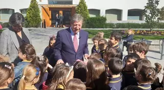 Alumnos de Primaria del Colegio Arcadia visitan el Ayuntamiento de Villanueva de La Cañada