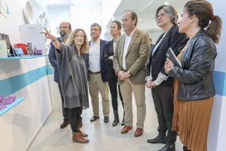Los artesanos villanovenses exponen sus trabajos en el C.C. La Despernada