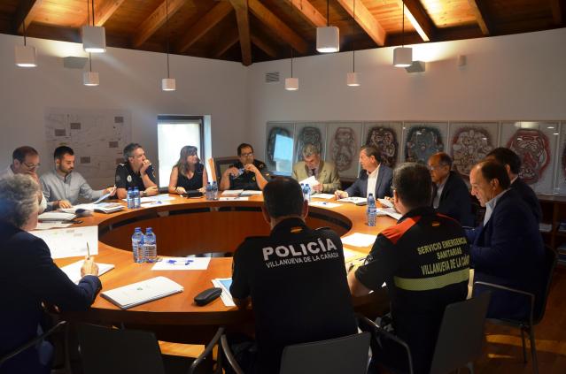 La Junta Local de Seguridad de Villanueva de la Cañada se reúne para diseñar el dispositivo de las Fiestas Patronales