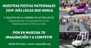 Villanueva del Pardillo celebra la I Edición de la Carrera de Autos Locos