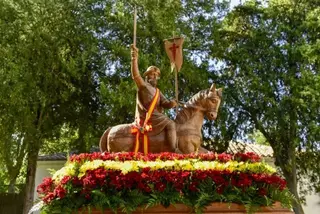 Misa en honor a Santiago Apóstol en Villanueva de la Cañada