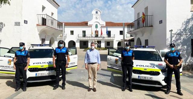 Policía Local de Villanueva del Pardillo cuenta con dos nuevos vehículos