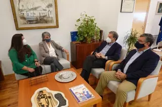 El alcalde de Villanueva de la Cañada se reúne con la nueva directiva de ARDO