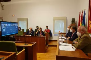 Encuentro virtual entre los gobiernos de Villanueva de la Cañada y La Cañada Flintridge, ciudades hermanadas 