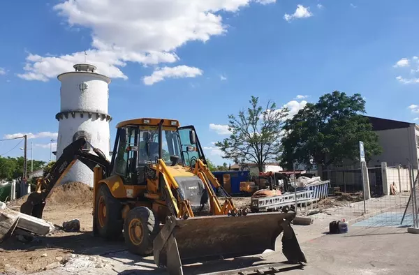 Construcción de un aparcamiento en la calle Velázquez de Villanueva de la Cañada