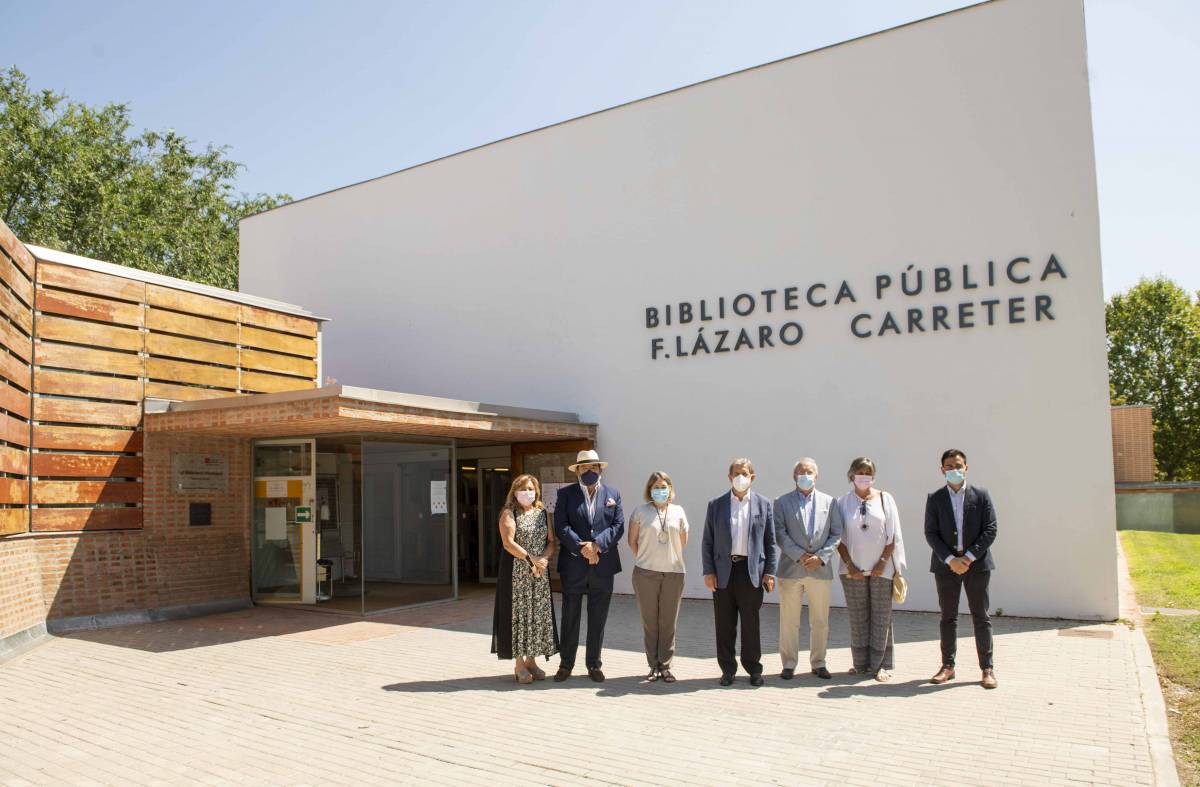Visita a Villanueva de la Cañada de la consejera de Cultura, Turismo y Deporte de la Comunidad de Madrid