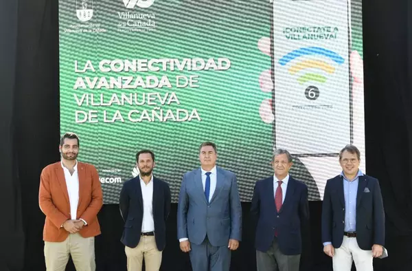 Villanueva de la Cañada presenta su red wifi de última generación