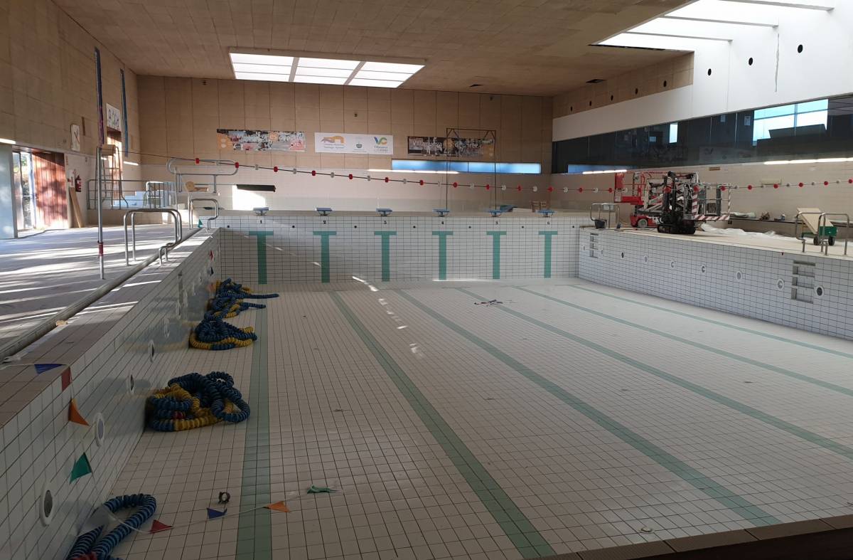 La Piscina cubierta de Villanueva de la Cañada abrirá en diciembre