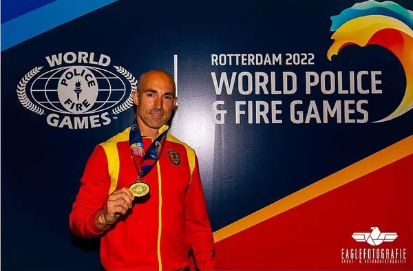 El pardillano José Mateos se proclama campeón de los Juegos Mundiales de Policías y Bomberos 