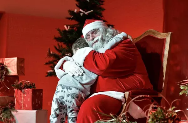 Villanueva de la Cañada recibe la visita de Papá Noel