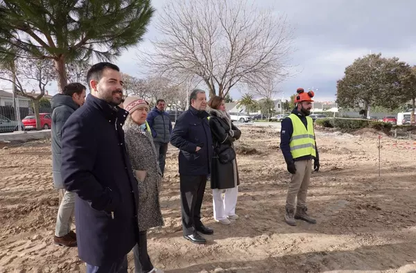 En marcha las obras de renovación del parque de La Estrella de Villanueva de la Cañada