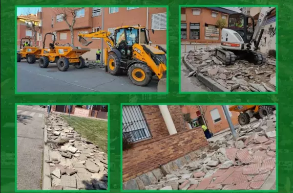 Villanueva del Pardillo estrenará más de 14.500 metros cuadrados de aceras nuevas