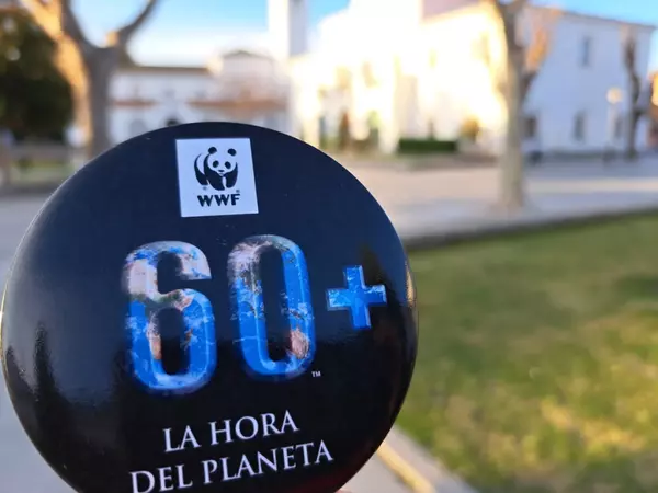 Villanueva de la Cañada se suma un año más a la 'Hora del Planeta'