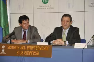 El Alcalde y el Viceconsejero de Empleo inaguran la Semana del Emprendedor y la Empresa.