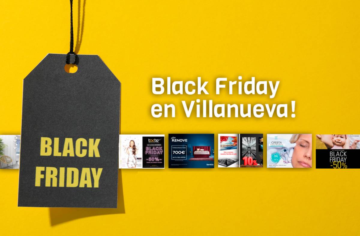 InfoVillanueva.com lanza su Especial Black Friday del comercio local con descuentos hasta del 80%