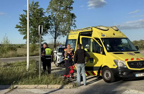 Accidente mortal en Villanueva de la Cañada: muere un ciclista en la Avda de España