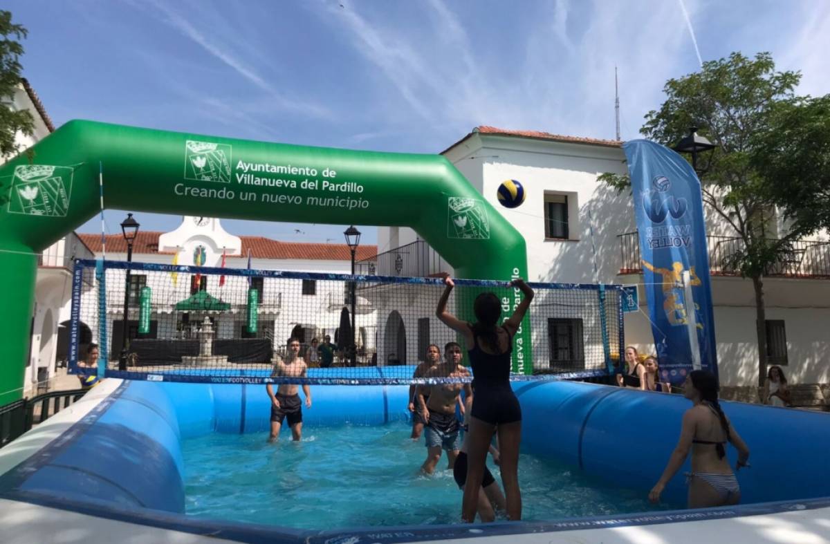 II Torneo Watervolley en Villanueva del Pardillo