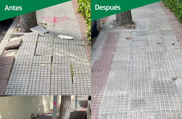 Continúan los trabajos de mantenimiento viario público en Villanueva del Pardillo