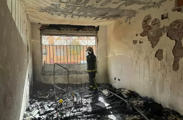 Un incendio en una vivienda de Villanueva de la Cañada moviliza a cinco dotaciones de Bomberos