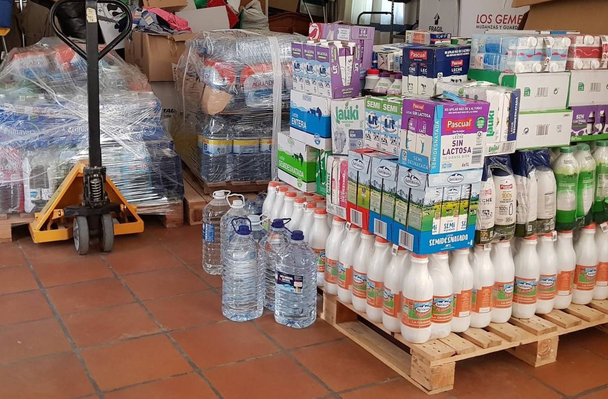 Villanueva de la Cañada se vuelca con los afectados por la DANA con el envío de 60 toneladas de ayuda