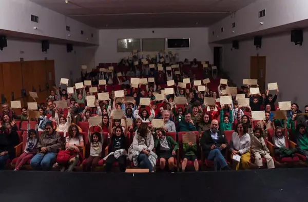Encuentro de los participantes de la séptima edición del 'Pasaporte lector' de Villanueva de la Cañada