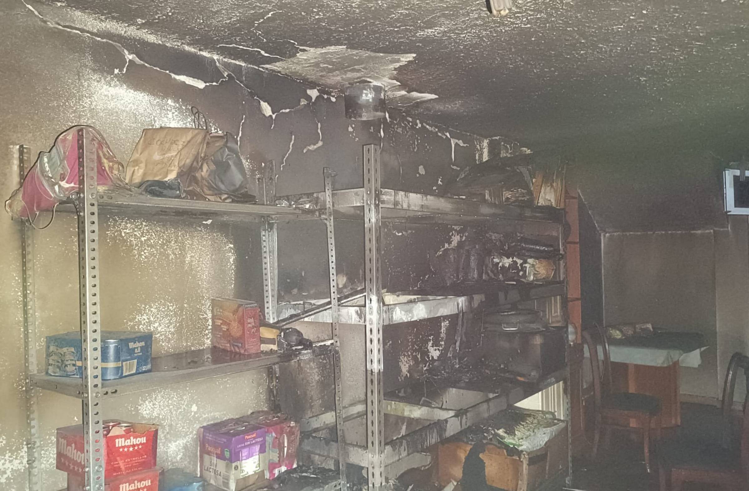 Una chimenea provoca un incendio en una vivienda de Villanueva de la Cañada 