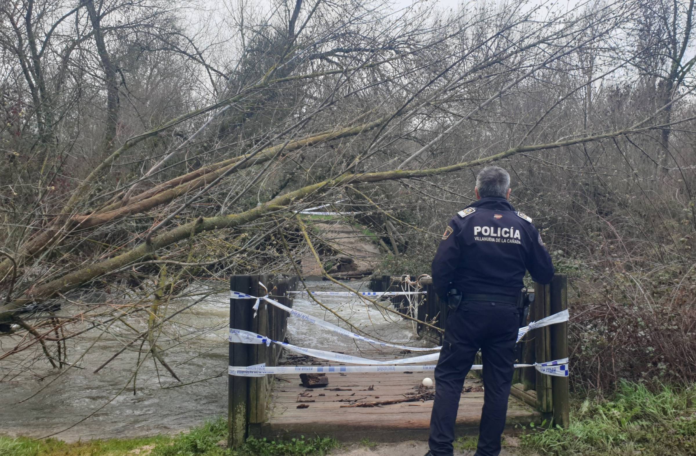 El Ayuntamiento de Villanueva de la Cañada recomienda precaución ante el aumento del caudal de los ríos