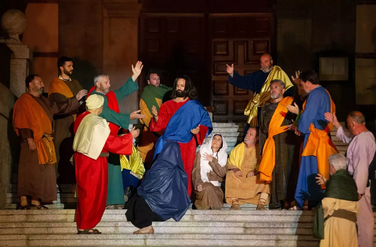 El Nazareno de Brunete: más de 100 actores para uno de los eventos más destacados de la Semana Santa madrileña