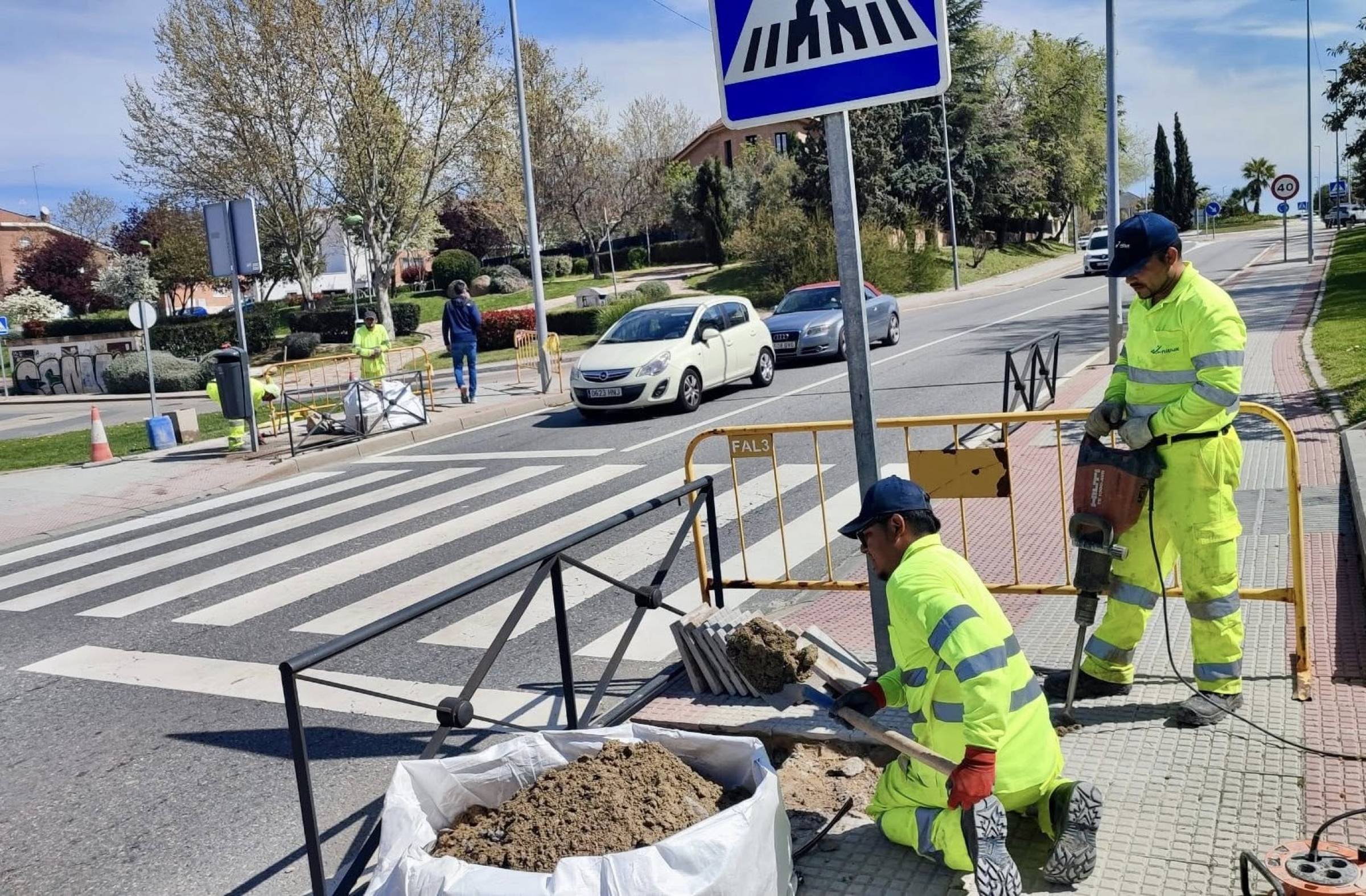 El Ayuntamiento de Villanueva del Pardillo impulsa mejoras en la carretera M-509 a su paso por el casco urbano