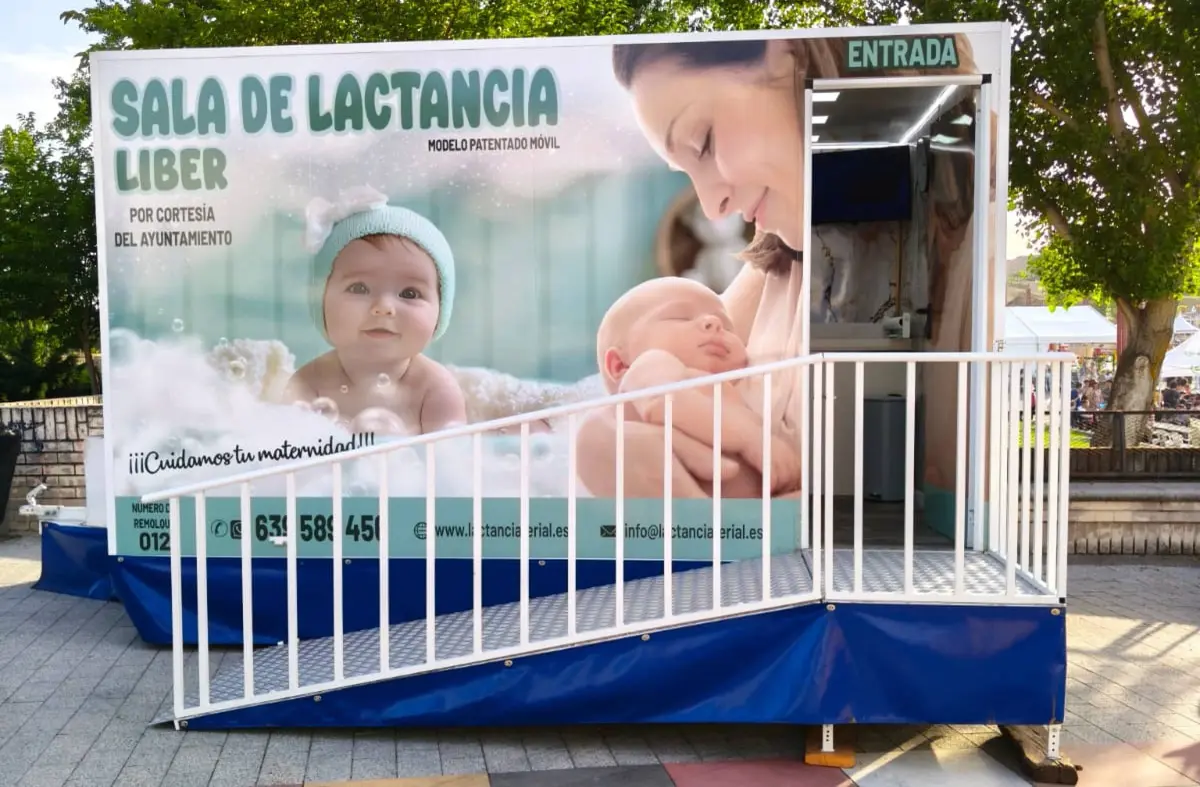 Las nuevas Salas de lactancia móvil se extienden por ferias y fiestas patronales de la Comunidad de Madrid