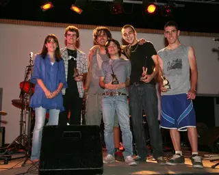 El grupo de música local "PERFIL" gana el IV Certamen "Tu noche jóven"