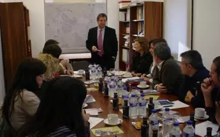 Nuevo desayunos del alcalde con los vecinos.