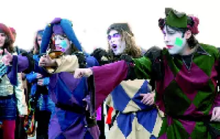 Carnaval 2010 en Villanueva del Pardillo. Concurso de disfraces, espectáculos infantiles, pasacalles...