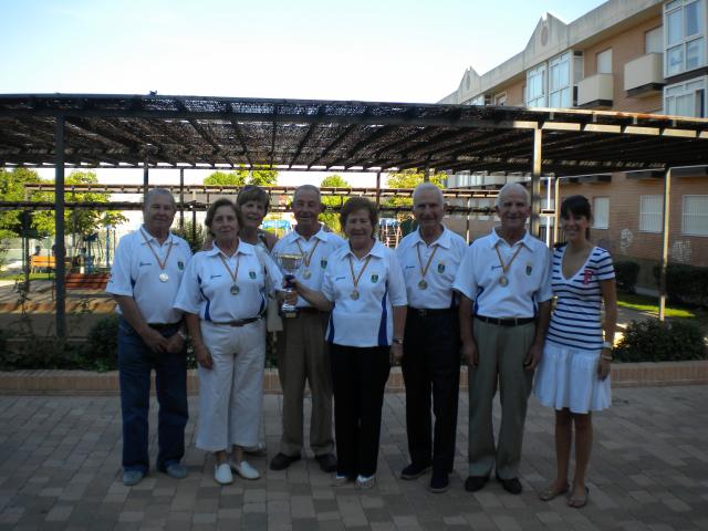 El Equipo de mayores de Petanca consigue el primer puesto en el Campeonato de Petanca Intermunicipal de Majadahonda