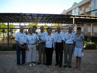 El Equipo de mayores de Petanca consigue el primer puesto en el Campeonato de Petanca Intermunicipal de Majadahonda