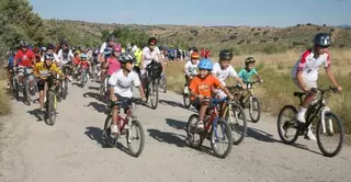 Cerca de 800 vecinos participaron en la XXIII Fiesta de la Bicicleta