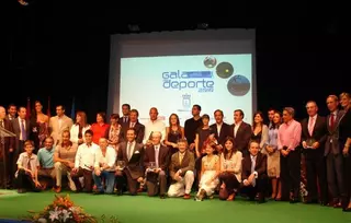Juan Martín Díaz, galardonado con la "Despernada de Oro" en la VI Gala del Deporte
